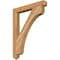 Ekena Millwork Legacy Arts & Crafts Rough Sawn Bracket, Western Red Cedar, 4"W x 34"D x 42"H BKT04X34X42LEC03RWR - alternate 1